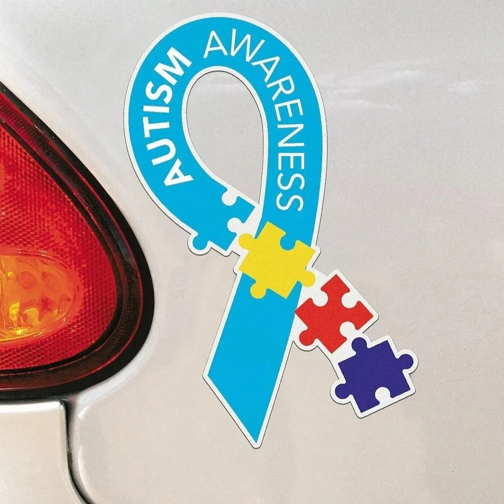 Autism Awareness Bundle -36 Bracelets, 24 Magnets, 24 Pencils and 900 Stickers